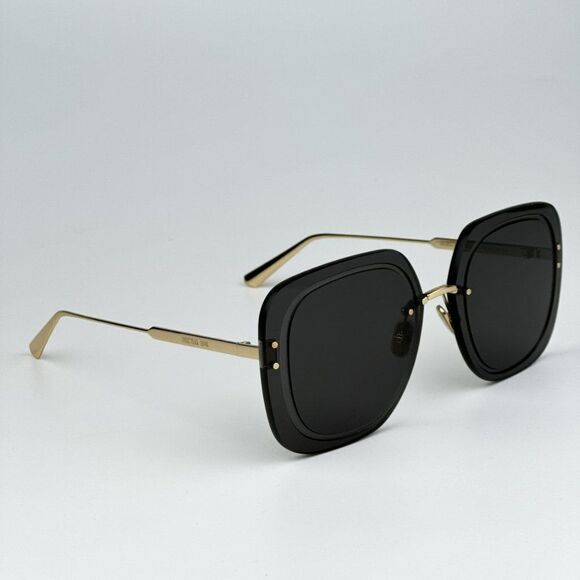 NEW Dior ULTRADIOR SU B0A0 Gold Smoke Women Square Oversized Sunglasses - Picture 12 of 12